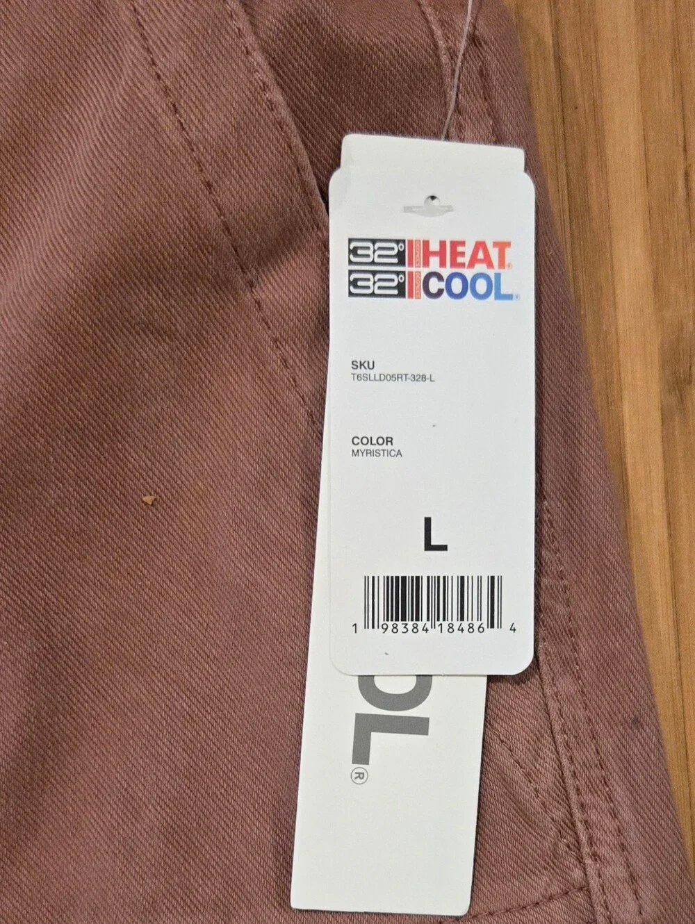 NWT 32 Cool Casual Cropped Utility Pants - Mauve